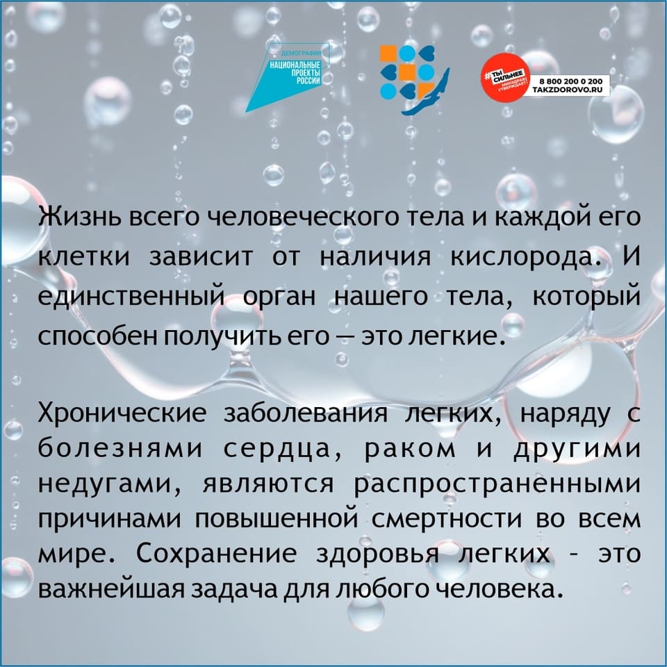 Неделя сохранения здоровья легких 2