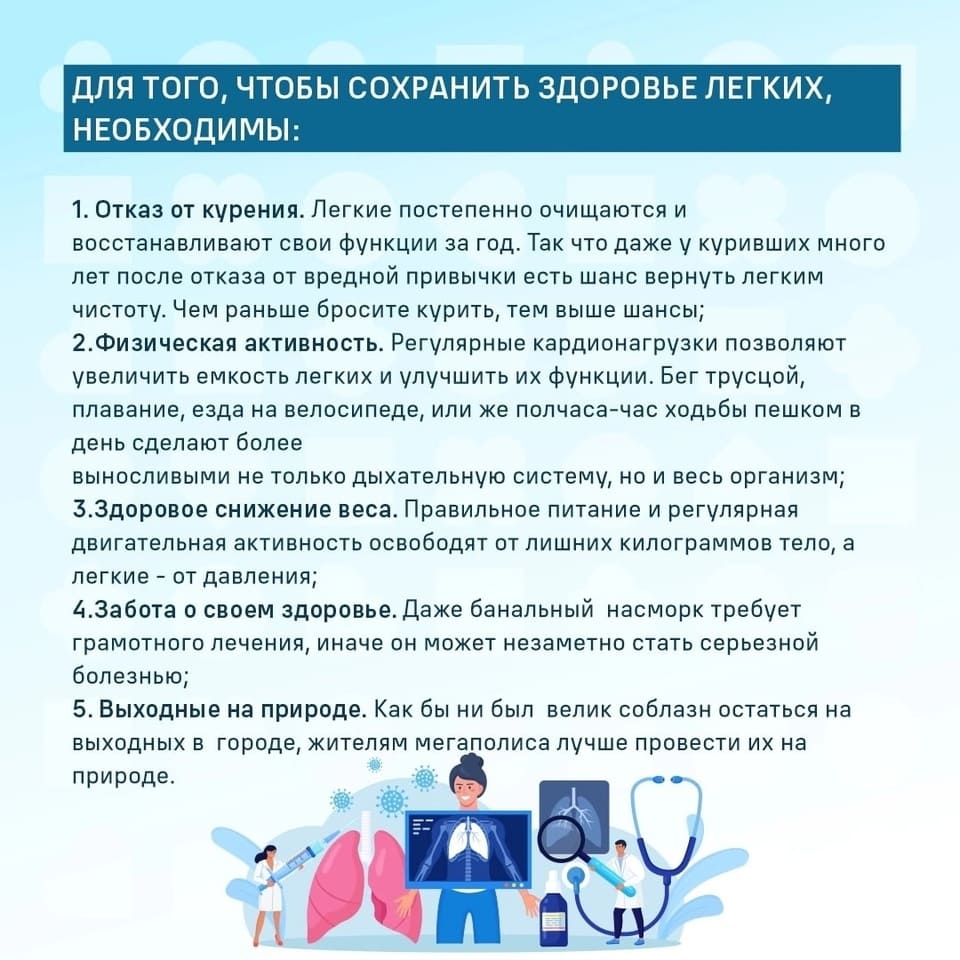 Неделя сохранения здоровья легких 4