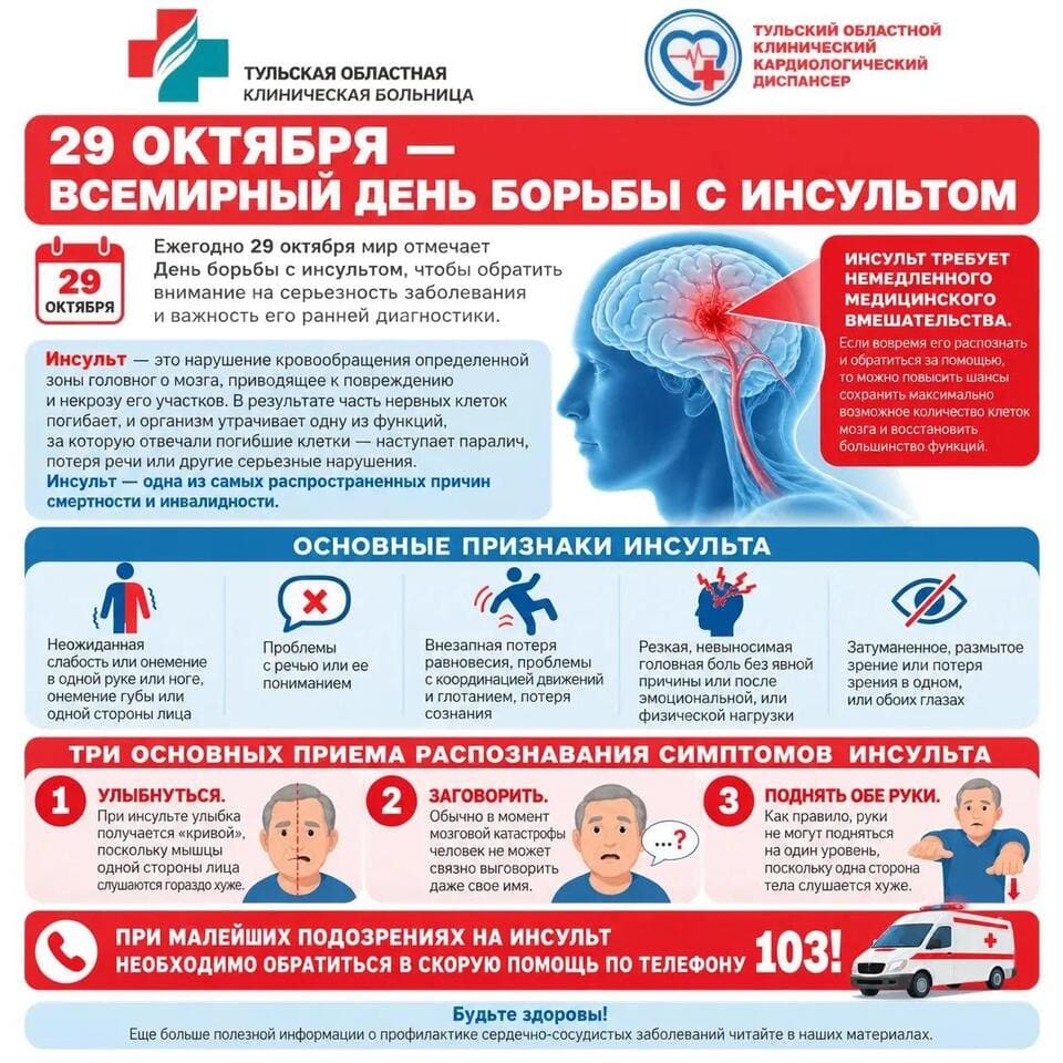 Все об инсульте