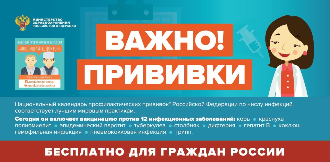 Неделя осведомленности о важности иммунопрофилактики