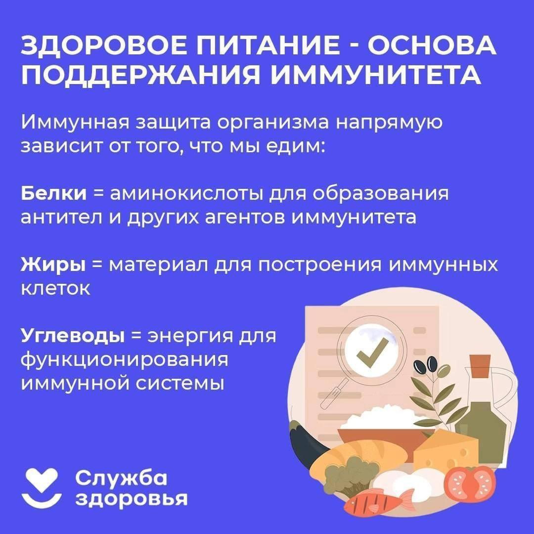 Неделя сохранения иммунной системы. Опасность неправильного питания