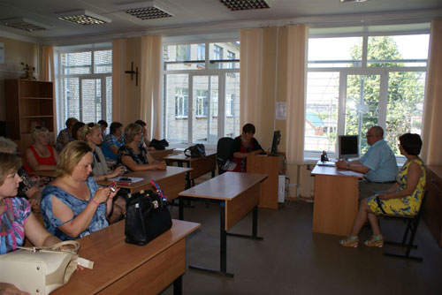 Встреча с педагогами г.Ясногорска
