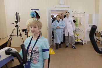 В рамках рабочего визита Вероника Скворцова посетила медицинские учреждения Тульской области