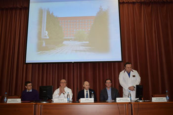 Рабочая встреча с главным трансплантологом России Сергеем Готье