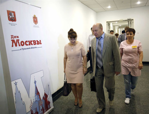 Тульскую областную клиническую больницу посетили ведущие специалисты г.Москвы