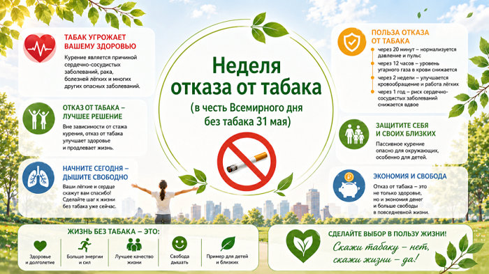 Неделя отказа от табака 2