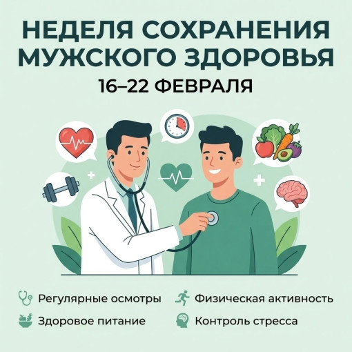 Неделя сохранения мужского здоровья 1