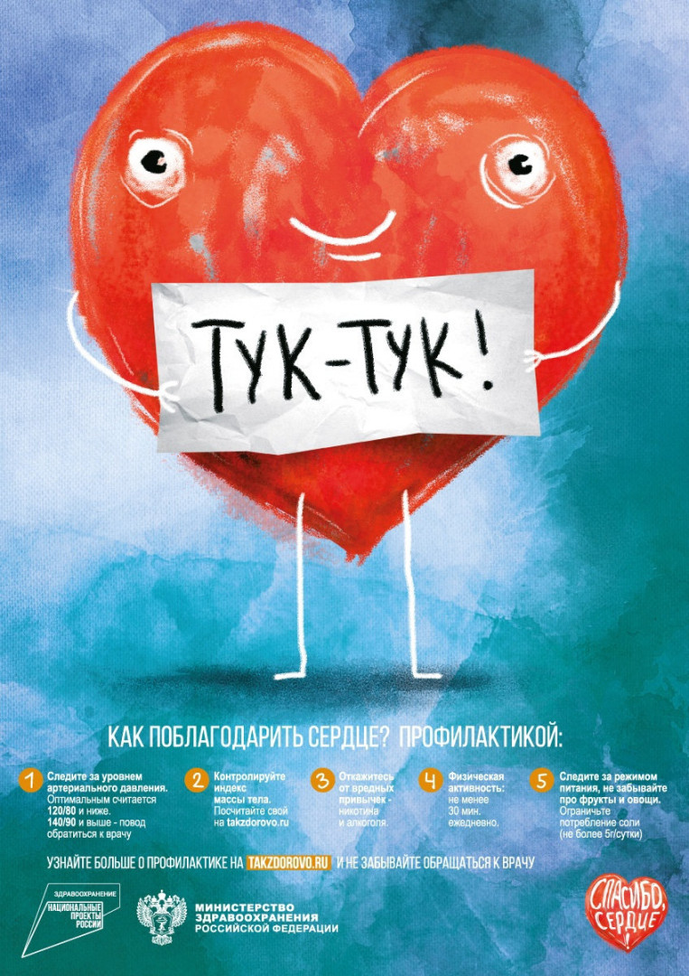 поблагодарить сердце