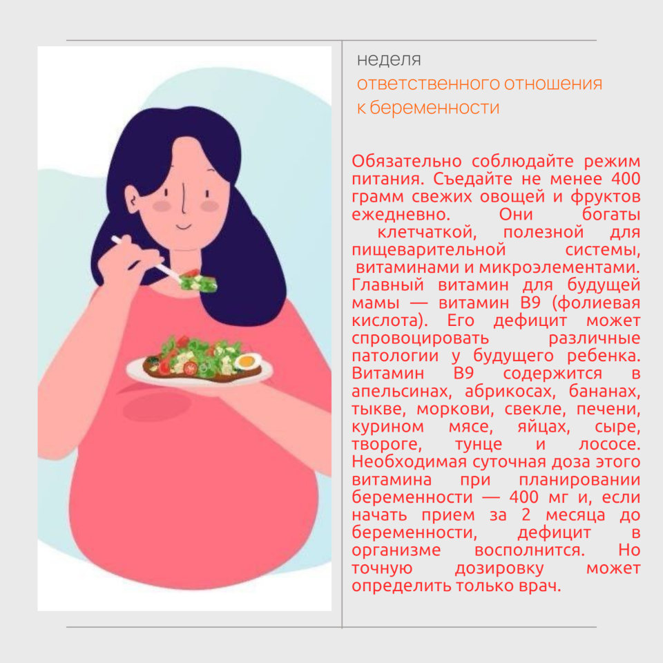 Неделя ответственного отношения к беременности 6