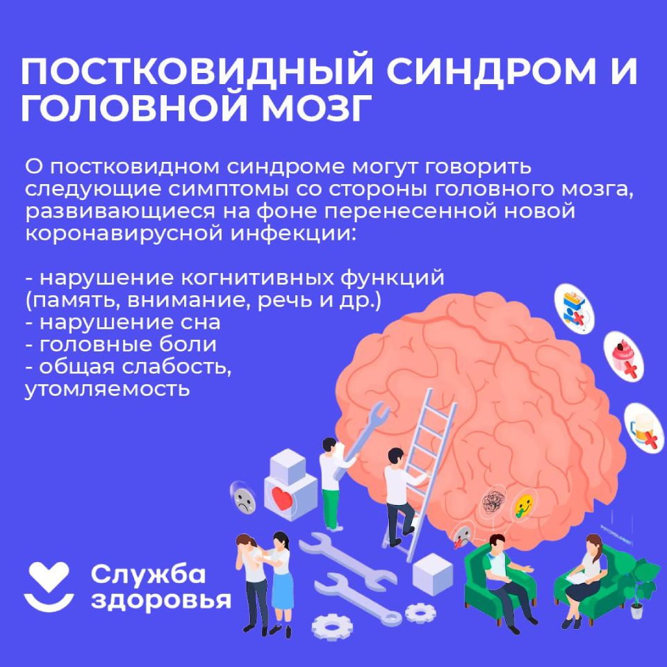постковидный синдром и головной мозг