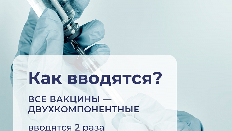 В России зарегистрированы 3 вакцины от коронавируса