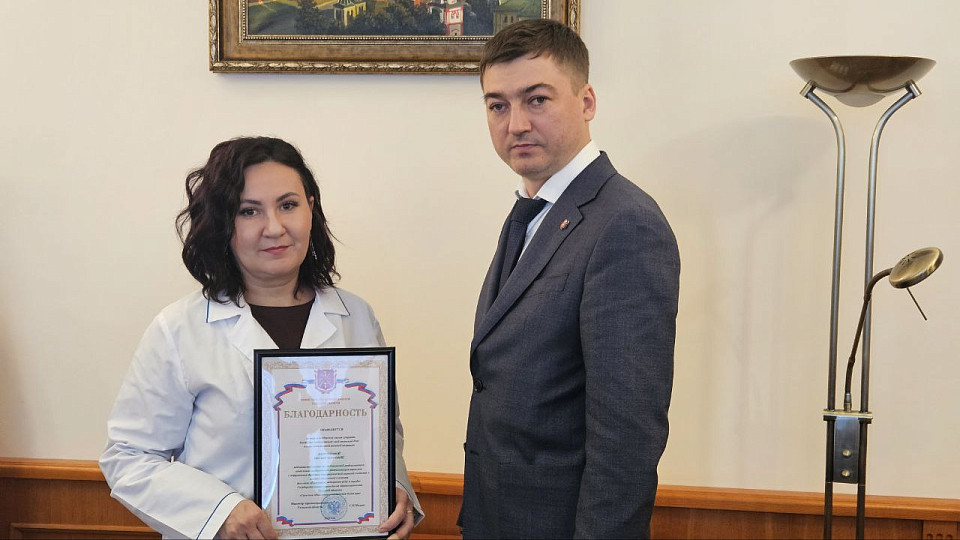 Встреча министра здравоохранения Тульской области и врио главного врача с сотрудницами областной больницы, чьи близкие принимают участие в СВО