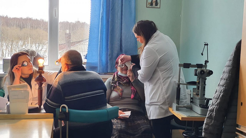Выезд передвижного медицинского комплекса в поликлинику ГУЗ «Тепло-Огаревская ЦРБ»
