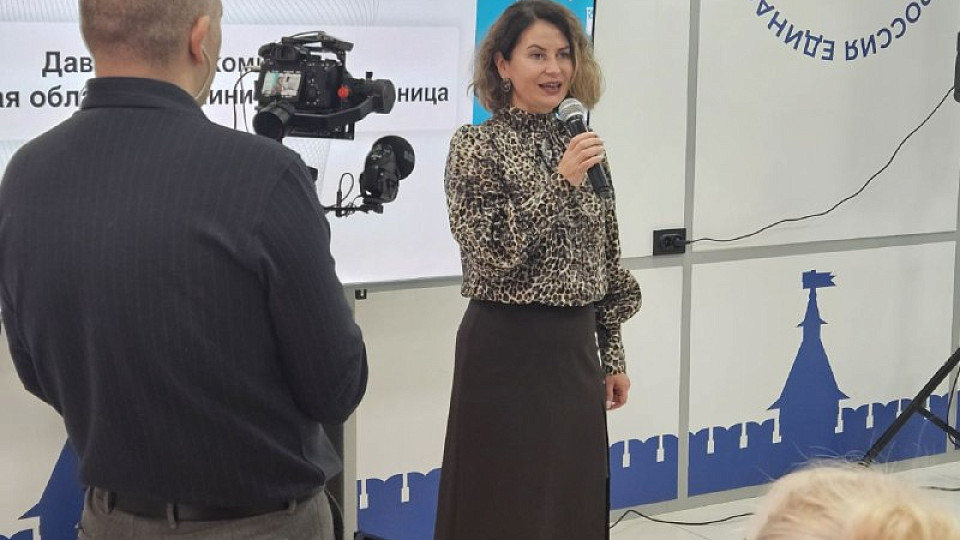 В Штабе общественной поддержки Тульской области прошла очередная встреча с жительницами региона «Давайте знакомиться: Тульская областная клиническая больница».