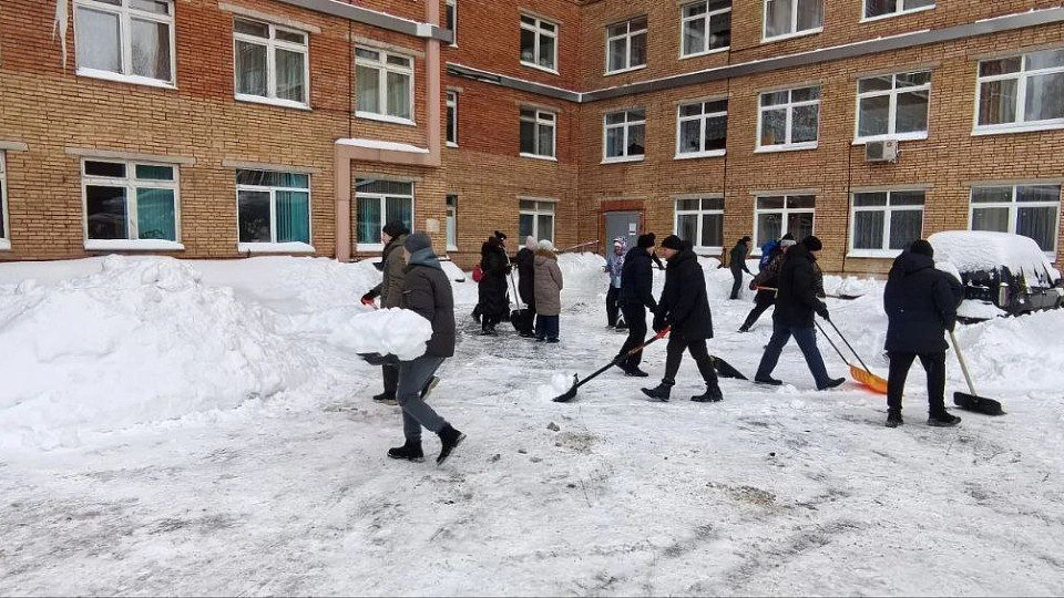 Снежный субботник