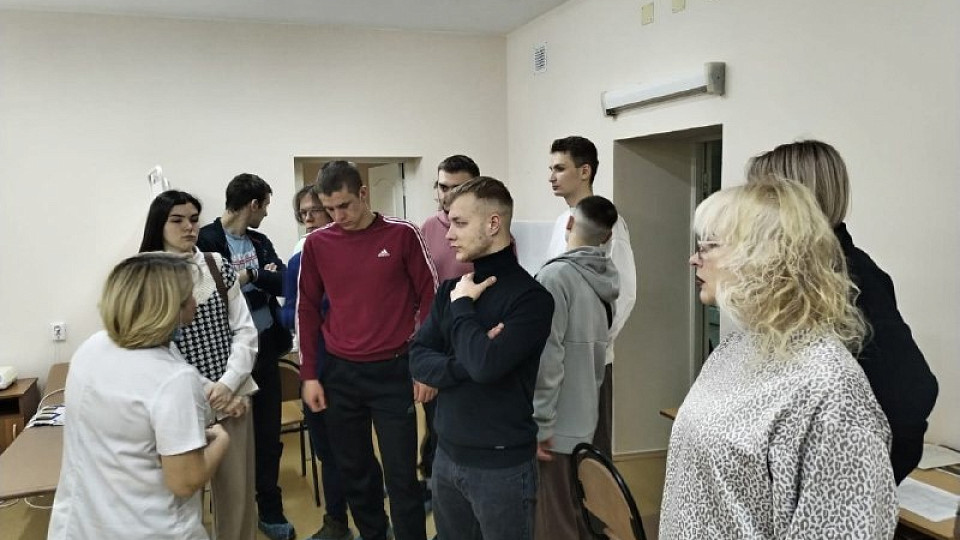Ознакомительная экскурсия для студентов факультета физической культуры Тульского государственного пед.университета